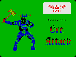 Orc Attack (1984)(Creative Sparks)